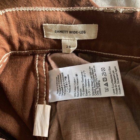 Madewell Emmett Garment-Dyed Pants size 26 - Picture 7 of 7